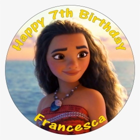 Moana Edible Cake Topper, HD Png Download, Transparent PNG