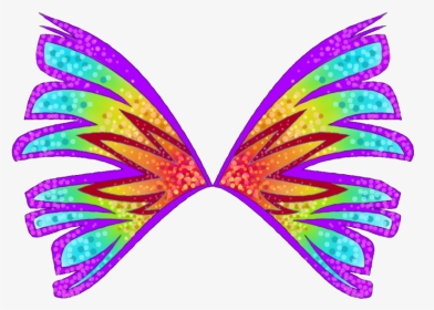 #fairy #fairywings #colorful #colorfulwings #angelwings - Sirenix, HD Png Download, Transparent PNG