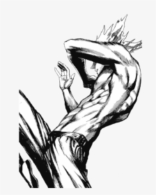 Image Black And White Stock Punch Drawing Muscular - One Punch Man Vol 16, HD Png Download, Transparent PNG