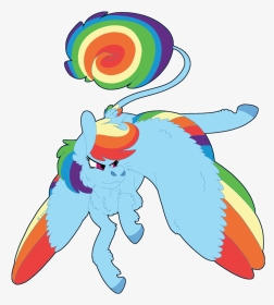 Snuzzlehorsie, Chest Fluff, Colored Wings, Female,, HD Png Download, Transparent PNG