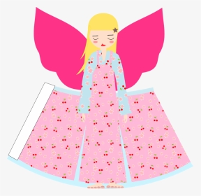 Christmas Paper Angel Free Printable, HD Png Download, Transparent PNG
