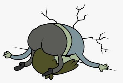 Muscle Man Regular Show Funny, HD Png Download, Transparent PNG