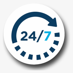 Icon Clock 24 7, HD Png Download, Transparent PNG