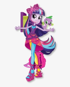 Twilight Sparkle Rainbow Rocks Character Bio Art - Twilight Sparkle Equestrial Girls, HD Png Download, Transparent PNG