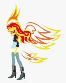 Draw My Little Pony Equestria Girl Sunset Shimmer, HD Png Download, Transparent PNG