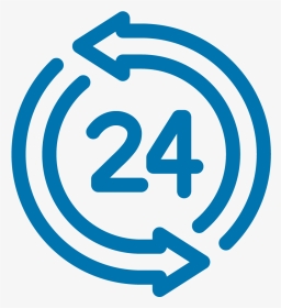 24-7 Icon - Circle, HD Png Download, Transparent PNG