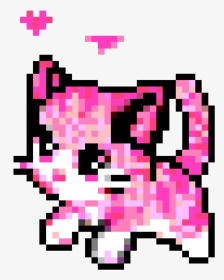 #cherry #png#sticker #pixel #kawaii #pink #pastelpink - Kitten Pixel Art, Transparent Png, Transparent PNG
