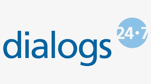 Logo Dialogs 24/7 - Electric Blue, HD Png Download, Transparent PNG