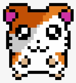 Graphic Royalty Free Stock Bagel Drawing Pixel Art - Hama Beads Hamster, HD Png Download, Transparent PNG