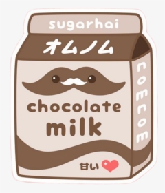 #chocolatemilk #kawaii #chocolate #brownaesthetic #chocolateaesthetic, HD Png Download, Transparent PNG
