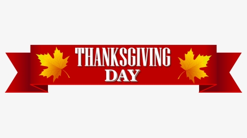 Clipart Thanksgiving Day Vector Library Thanksgiving - Thanksgiving Day Banner Clipart, HD Png Download, Transparent PNG