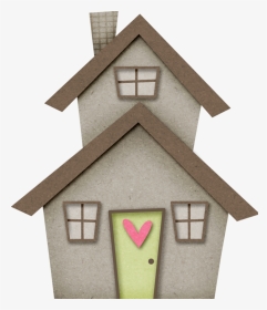House Family Clipart, House Clipart, House Template, - Cute New Home Clip Art, HD Png Download, Transparent PNG