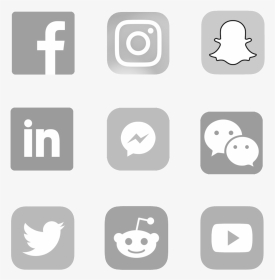 Social Media Icon Png Transparent , Png Download - Small Email Signature Instagram Logo, Png Download, Transparent PNG