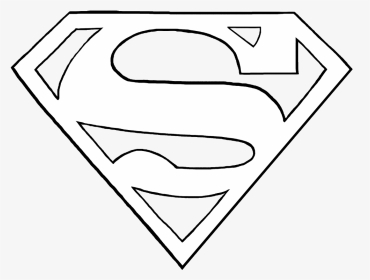 #supermanlogo #logo #white #superwoman #freetoedit - Superman Logo Black And Red, HD Png Download, Transparent PNG