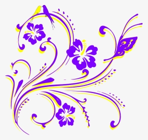 Purple Butterfly Drawing Png, Transparent Png, Transparent PNG