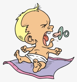 Sleeping Baby Clip Art On Sleeping Babies 2 - Baby Spitting Dummy Out, HD Png Download, Transparent PNG