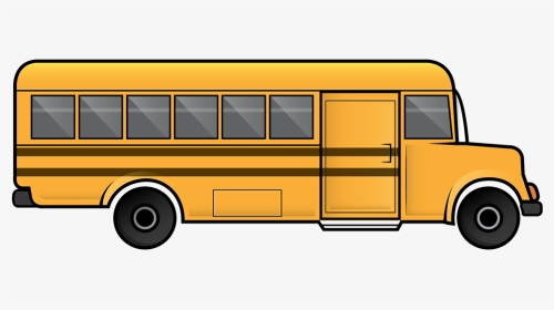 School Bus Vector Clipart - Clip Art Bus, HD Png Download, Transparent PNG