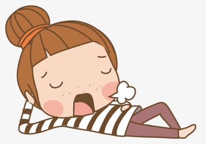 Sleepy Sun Clipart Banner Transparent Library 11 First-aid - Sleepy Girl Png, Png Download, Transparent PNG