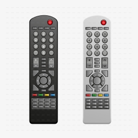 Control Vector Tv Remote - Transparent Tv Remote Png, Png Download, Transparent PNG