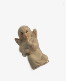 #aesthetic #aesthetics #angel #vintage #cherub - Figurine, HD Png Download, Transparent PNG