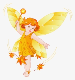 Autumn Fairy Vector, HD Png Download, Transparent PNG
