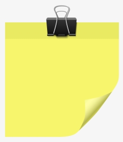 Sticky Note Yellow Png Clip Art - Sticky Notes Yellow Png, Transparent Png, Transparent PNG