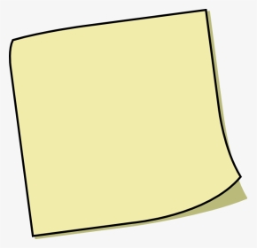 Transparent Cartoon Sticky Notes Png Clipart , Png - Cartoon Sticky Notes Png, Png Download, Transparent PNG