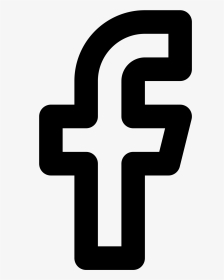 Facebook Svg Logo - Social Media Icons Single, HD Png Download, Transparent PNG