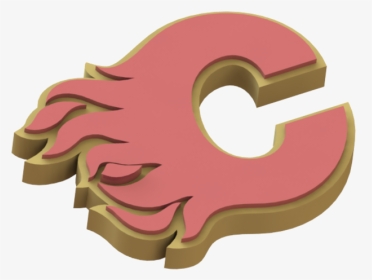 Small Calgary Flames Logo, HD Png Download, Transparent PNG