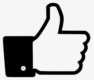 Fb Like - Thumbs Up Noun Project, HD Png Download, Transparent PNG