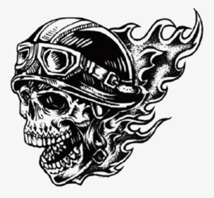Skull Tattoo Png Image - Skull, Transparent Png, Transparent PNG
