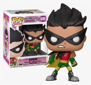 Teen Titans Go Robin Night Begins To Shine Funko Pop, HD Png Download, Transparent PNG