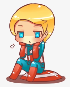 021 Chibi Steve By Yousachi On Deviantart - Captain Marvel Cute Cartoon Drawing, HD Png Download, Transparent PNG