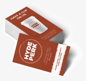 Hyde Perk Business Card Mockup 2 - Graphic Design, HD Png Download, Transparent PNG