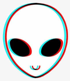 #alien #picsart #holga #aesthetic #background - Aesthetic Alien Emoji, HD Png Download, Transparent PNG