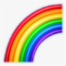 Iphone Transparent Background Rainbow Emoji, HD Png Download, Transparent PNG
