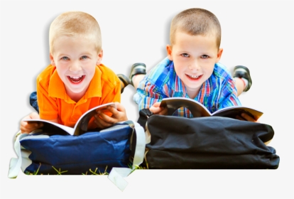 Kids Reading Book - Kind Schule, HD Png Download, Transparent PNG