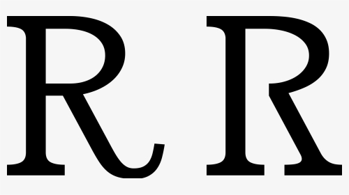 Letter R Font Clipart , Png Download - R Font Letter, Transparent Png, Transparent PNG