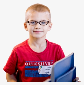 Onesight Patient In His New Charitable Eyewear - Boy, HD Png Download, Transparent PNG