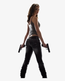 Guns And Girls Png - Terminator The Sarah Connor Chronicles, Transparent Png, Transparent PNG