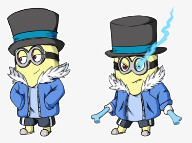 Minion Drawing Person - Cartoon, HD Png Download, Transparent PNG