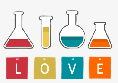 #love #chemistry #любовь #химия #scchemicalelements - Science Of Love, HD Png Download, Transparent PNG