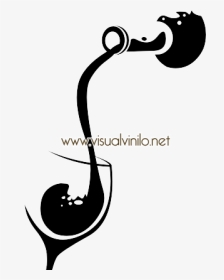 Vinilo Decorativo Cocina Vino - Calligraphy, HD Png Download, Transparent PNG