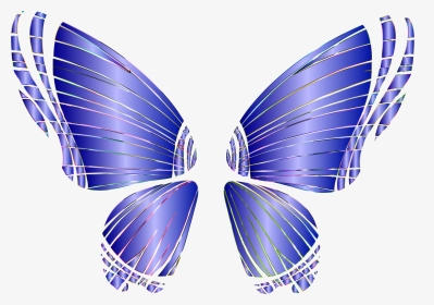 Butterfly Clip Art Clear Background - Butterfly Wings Clipart Transparent Background, HD Png Download, Transparent PNG