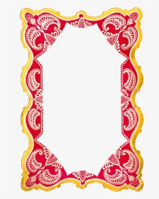 Snowflake Picture Frame Clipart With Hole In Middle - Colorful Paper Frames Printable, HD Png Download, Transparent PNG