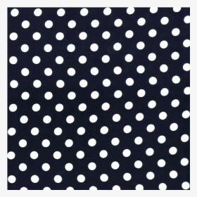 7mm White Polka Dots Spots Koshibo Crepe Dress Fabric - Textile, HD Png Download, Transparent PNG