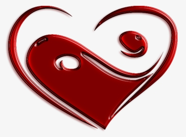 Yin Yang Love Heart, HD Png Download, Transparent PNG