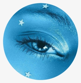 #eye #blue #aesthetic #глаз #голубой #эстетика - Milosc Jest Darem Dobranoc, HD Png Download, Transparent PNG
