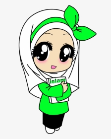 Anak Perempuan Muslim Kartun, HD Png Download, Transparent PNG