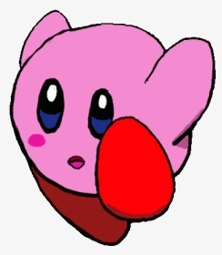 Kirby Running By Goombablood Heart Running De Gif - Cartoon, HD Png Download, Transparent PNG